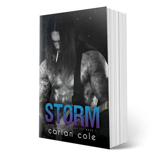 Storm: A Rockstar Romance (Ashes & Embers Book 1 - 'Cigarette' cover)